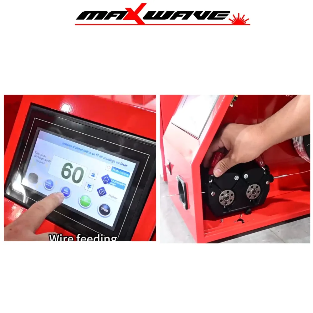 

Industrial Handheld Fiber Laser Welder 1200W with Air Cooling 10-90% Humidity Range Operation for Hardware Tool Repair