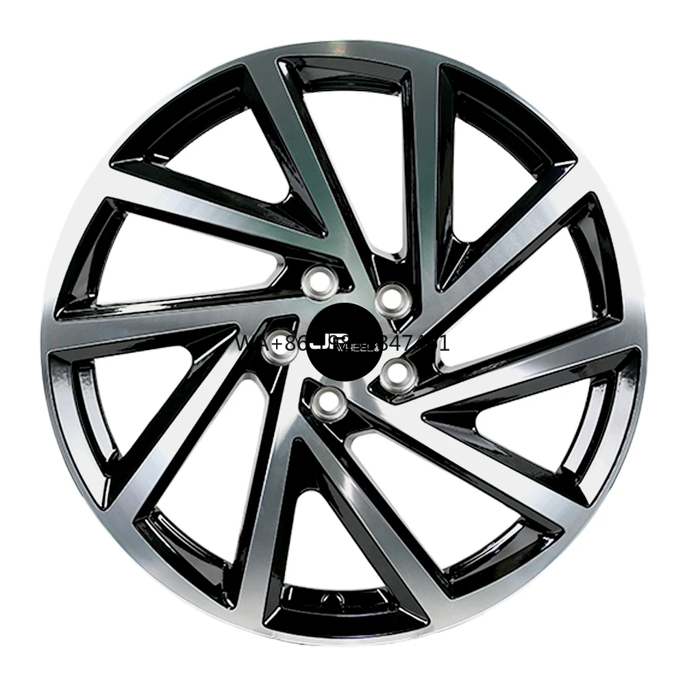 

Factory Custom Logo 5x100 Cast Alloy Car Wheels 16 17 18 19 Inch Black Car Rims Aluminum Alloy Car Wheels For VW #11M1180