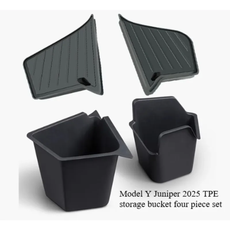 

Trunk Side Storage Box Interior Trim for Tesla Model Y Juniper 2025 Model 3 Highland 2023-2025 Brand New