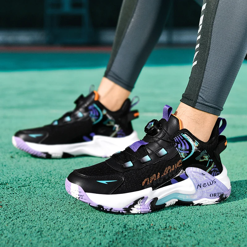 

2025 Explosions Men's Shoes Wear-resistant Basketball Shoes Men's Shoes genuine goods sneaker Autumn Men's Anti-slip Sneakers