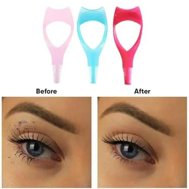 Eyelashes Tools Mascara Shield Applicator ,Eyelash Tool Upper Lower Eye Lash Mascara Guard Applicator