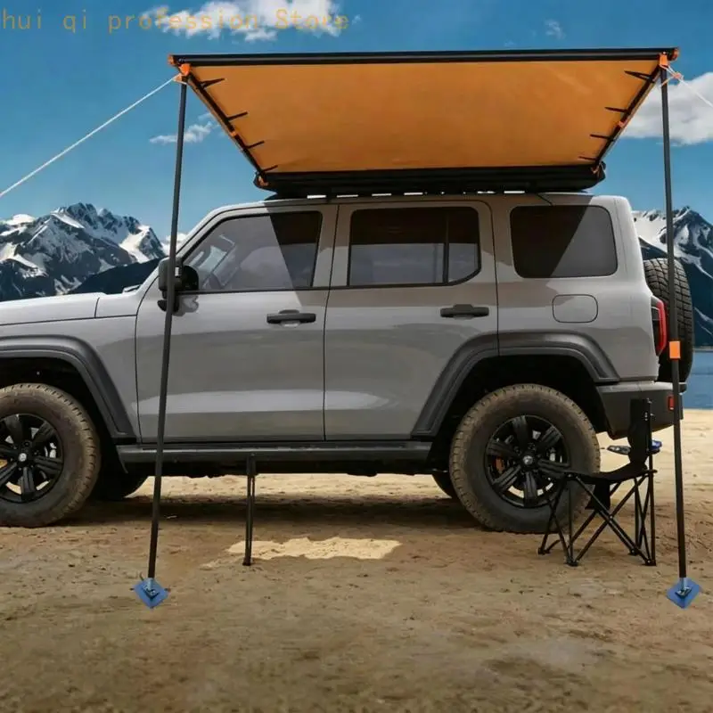 Universal Campers Awning Stabilizer Feet for Enhanced Stability On Soft Grounds H8WE