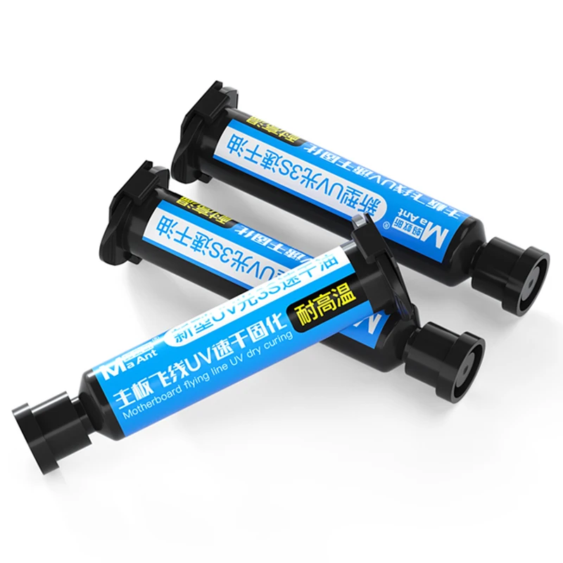 MaAnt Flywire 3S Nano UV olio ad asciugatura rapida per il fissaggio del tappo di coda vite Stud saldatura Pad saldatura resistenza componenti di protezione