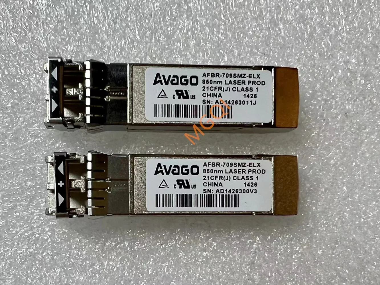Network Card Sfp 10G Emulex Optical Fiber/AFBR-709SMZ-ELX/850NM 10G Multimode Dual Fiber Transceiver Module/HBA Tape Module