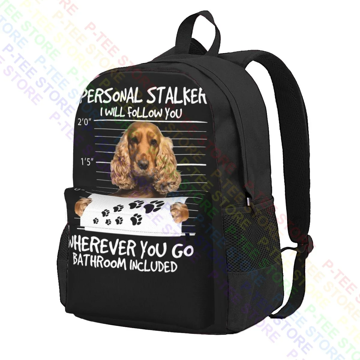 Funny Cocker Spaniel Owner Large Capacity Backpack Fashion New Style Storage Bag School Sport Bag