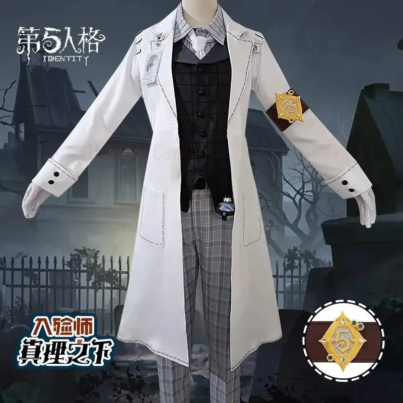 

Game Identity V Gatto Embalmer Cosplay Costume Game Identity V Cosplay Undertaker Aesop Carl Gatto Costume Wig Women Cosplay