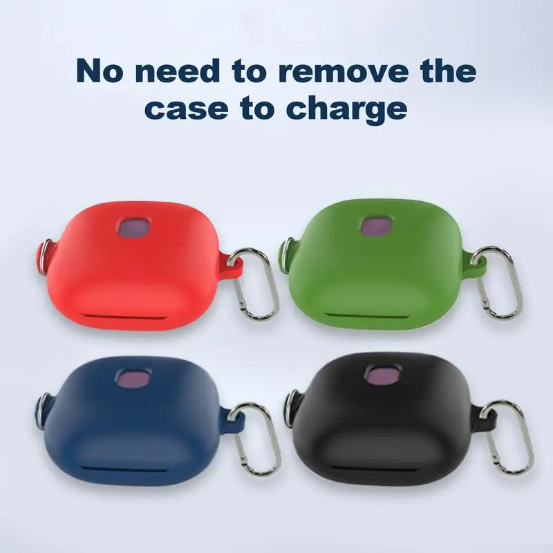 For Beats Fit Pro Wireless Earphone Case Earbuds Case Cover With Carabiner Protective Case Anti-Scratch Shockproof Earbuds Cover