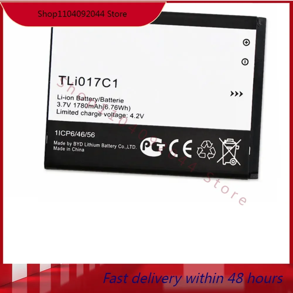 TLI017C1 1780mah 6.76wh 3.7v for Alcatel One Touch PIXI 3 4.5