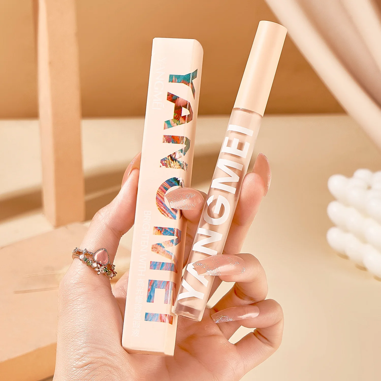 이Líquido Olhos Rosto Corretivo Capa Círculos Escuros Acne Natural Maquiagem Efeito Máscara Facial Mancha Acne Círculos de Olho Preto Corretivo