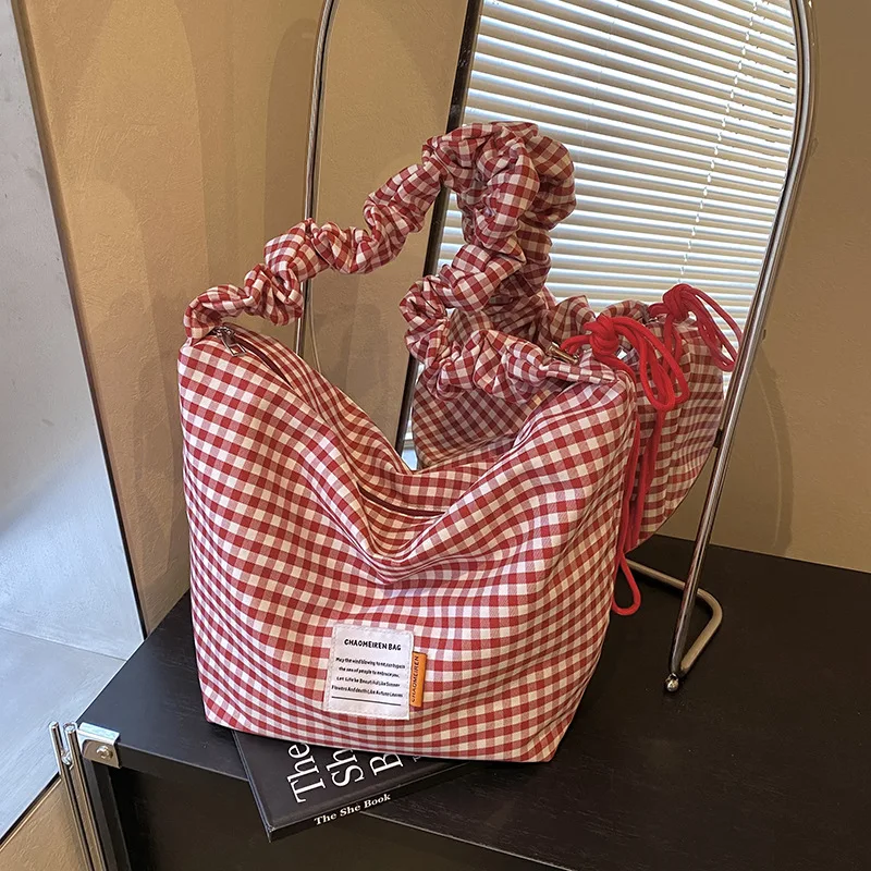 

Large Capacity Crossbody Bags for Woman Shoulder Bags Checkered Versatile Casual Trendy Purse and Handbags Designer Bag Сумка
