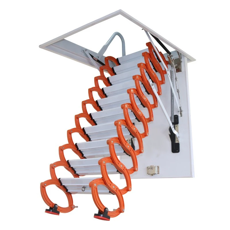 

Automatic retractable staircase electric duplex indoor lift