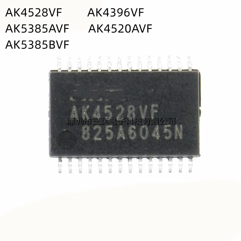 

1Pcs/Lot AK4528VF AK4396VF AK5385AVF AK4520AVF AK5385BVF AK4528VF-E2 TSSOP28 New Chip