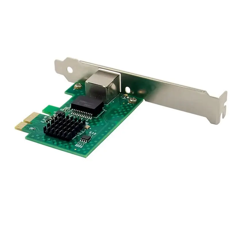 

A46U PCI-E X1 Single Power Port 2.5G Ethernet Network Adapter Gigabit Server Multifunction PCI-E NIC I225-1T Network Adapter