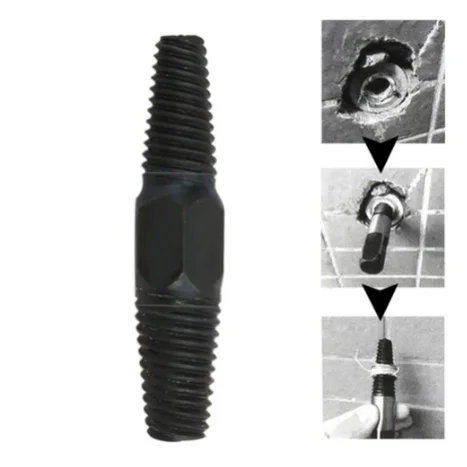 Grifo 2 en 1, Extractor de cables rotos, tubería de agua residual, grifo de extracción de cables rotos, herramientas prácticas para fontaneros, electricistas para reparar