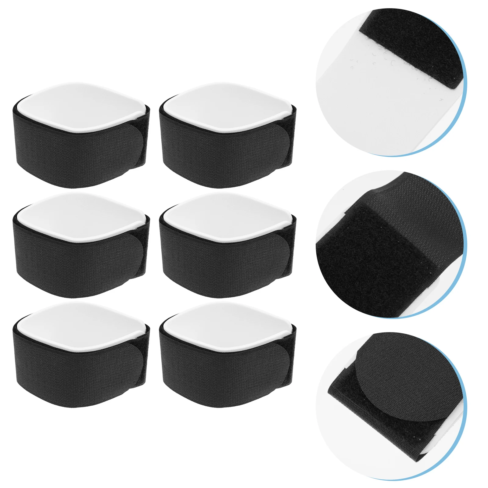 6 Pcs Ski Strap Skis Accessories Accessory Skiing Nylon Band Sled Adhesive Belt Sledge Fixator Veneer Snowboard
