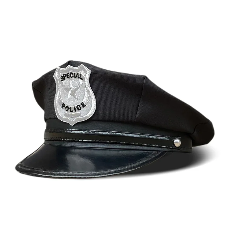 

Halloween Officer Cosplay Party Dress up Accessories Captain Hat Officerman Badge Sunglasses for Halloween Gift Idea