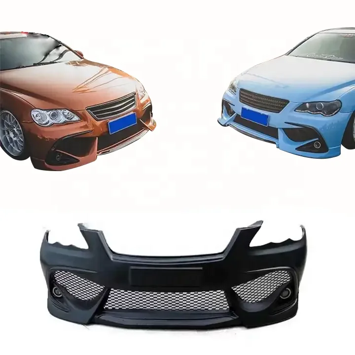 

Hot Selling PP Plastic Car Bumper Front Bumper for Toyota Reiz Mark X 2005-2009 Modified 2018 Style Car Bodykit Norsen