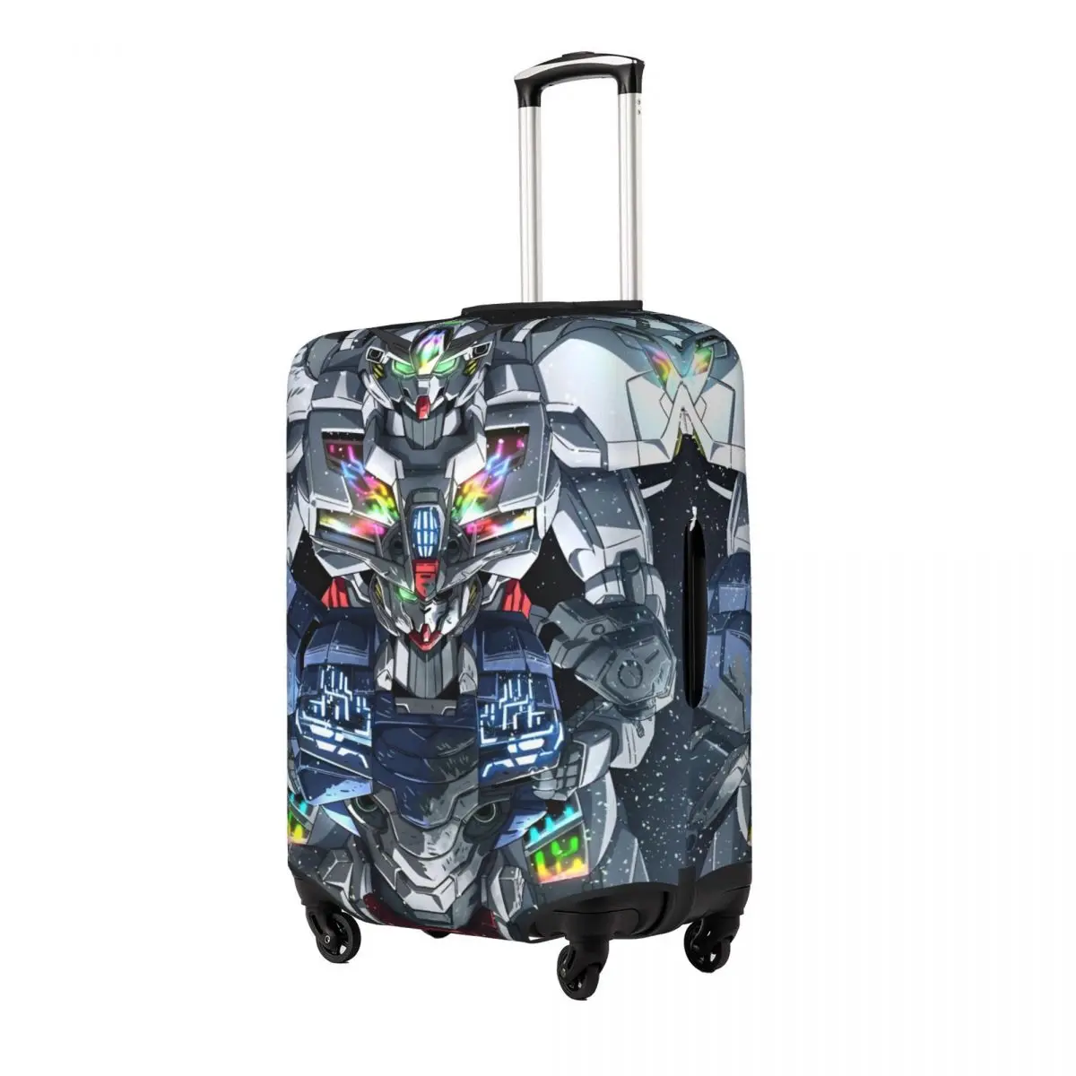 Gundam Suitcase Cover Flight Elastic Luggage Supplies Business Protector