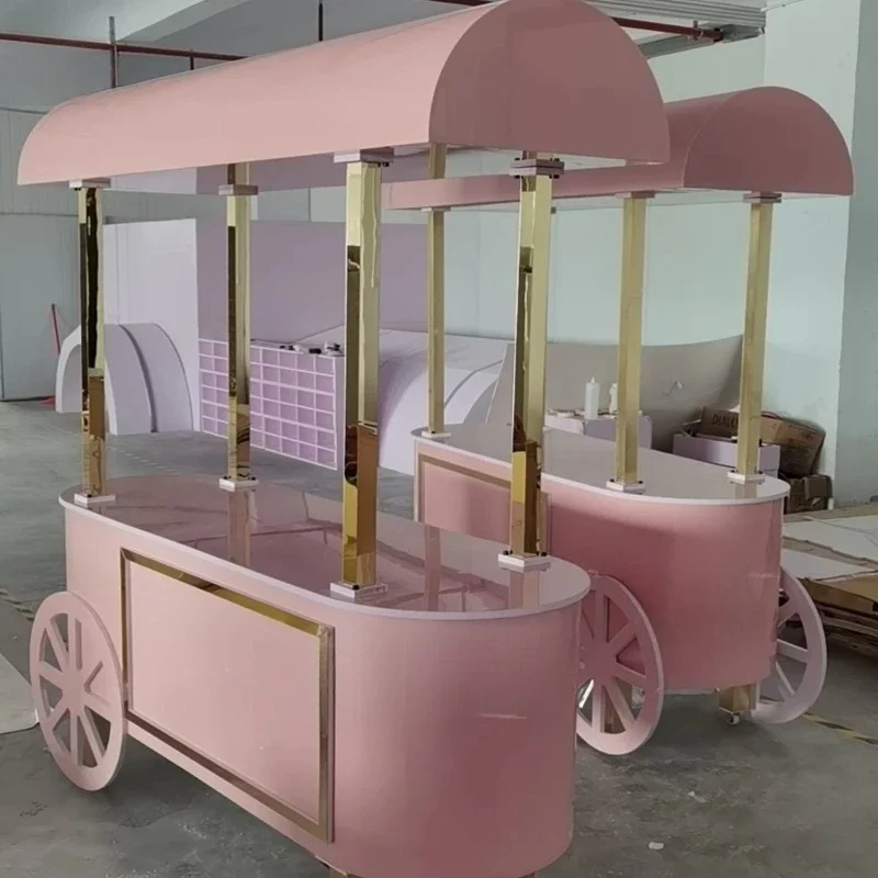 Custom candy bar cart food cart party decoration wedding