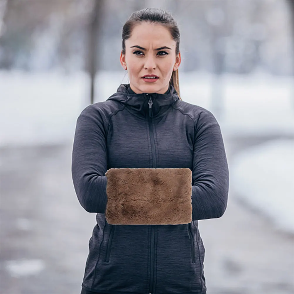 

2Pcs Winter Hand Warmer Muff for Women Girls Insulated Tube Design Hand Pillow for Outdoor Sports Travel Warmth Retention Light