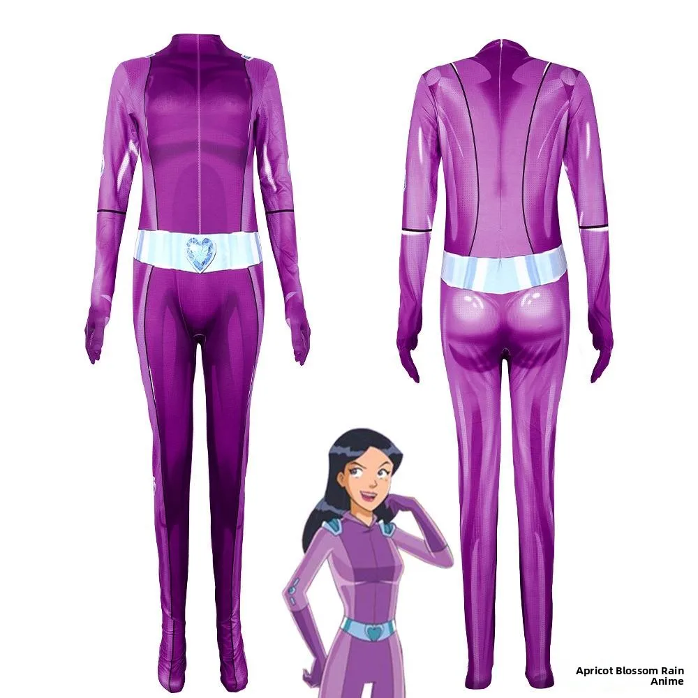 Loween Anime fille combinaison corps serré Costume Agent fille Costume 2025 automne Faion dames ethnique scène Costume