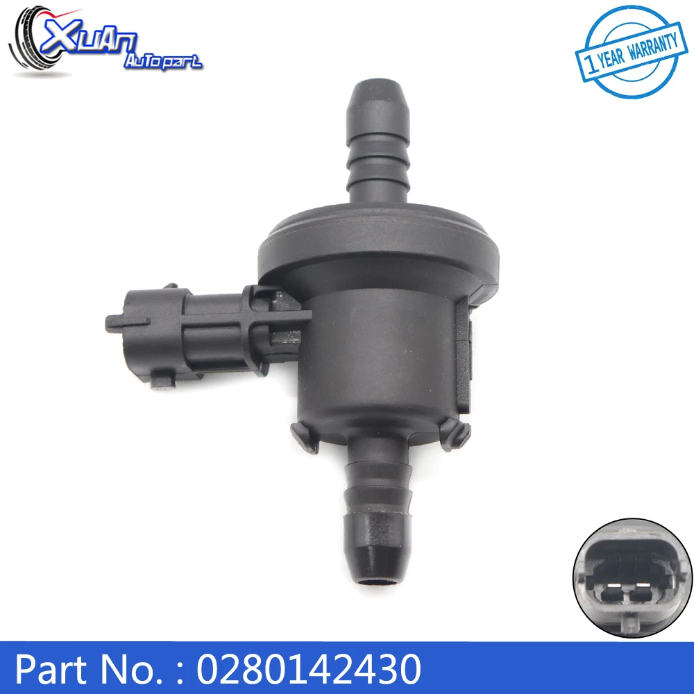 XUAN Canister Purge Solenoid Valve 0280142430 55574240 For Chevrolet Cruze Trax Sonic Opel Corsa Insignia Vectra Zafira Astra