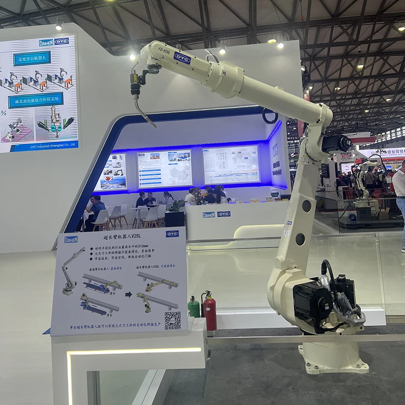 Новый сверхдлинный рычаг, размах, 3 м, автоматический экономичный с основной двигателем и двигателем, шестиосевой промышленный сварочный робот FD-V25L