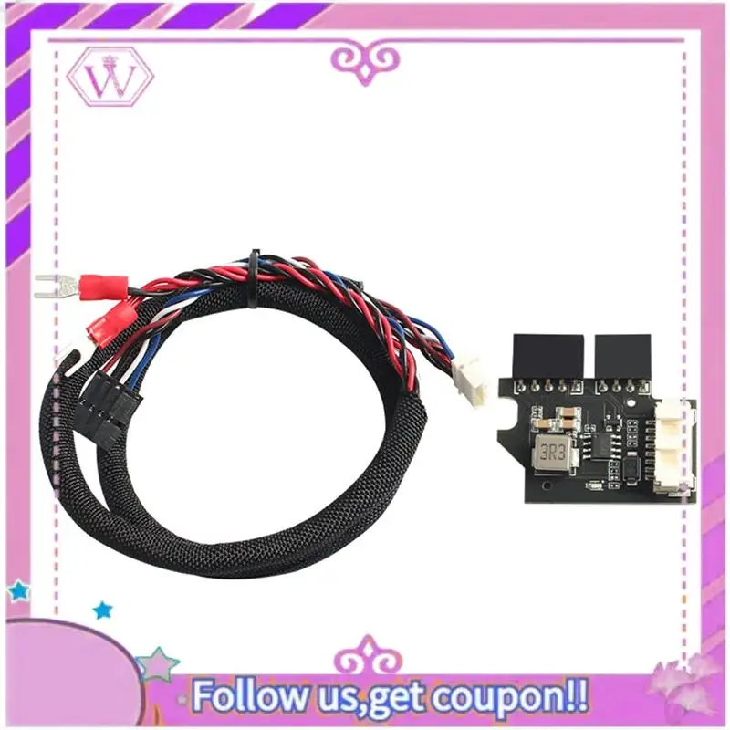 

Для Prusa MMU3 PD комплект платы модуль питания MMU2S к MMU3 обновленный комплект с кабелями для Prusa MK3S + MMU3