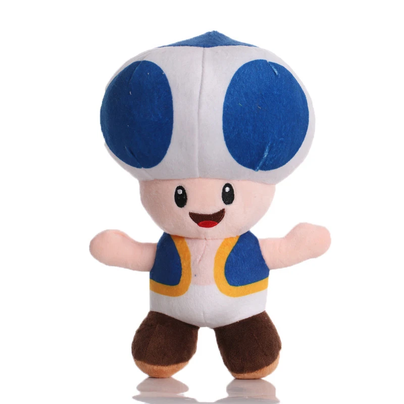 22cm Captain Toad Plush Toys Anime Game Character Mushroom Man Toad Plush Soft Stuffed Toys for Kids Gifts view 3