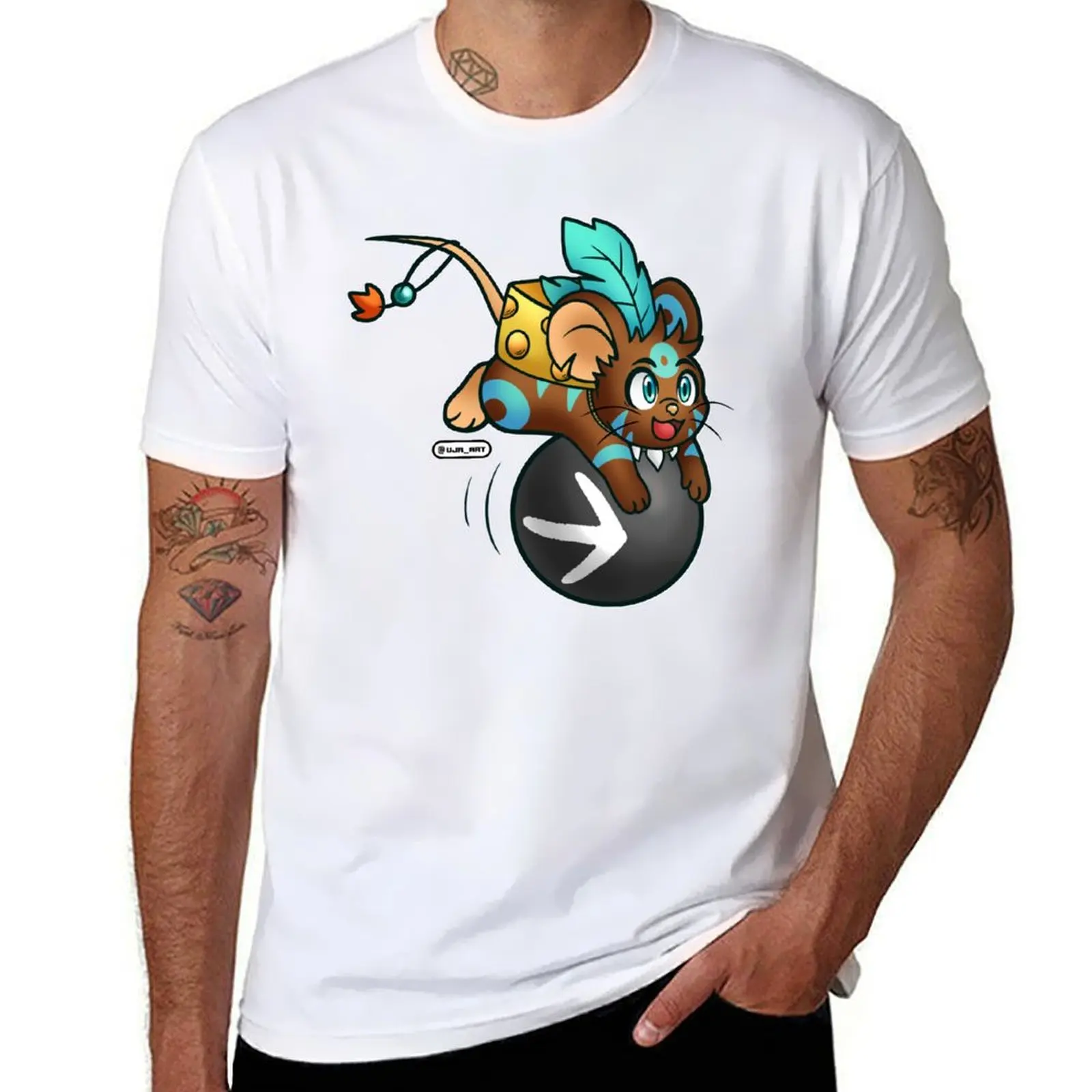 

Shaman Mouse T-Shirt graphic t shirts for man t shirts designer T-Shirt