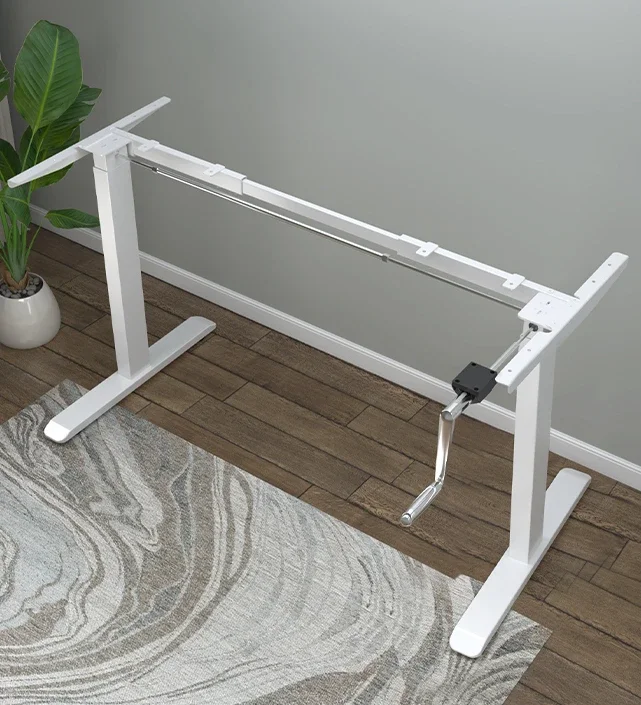 Hand lift table Standing desk Mobile desk Bedroom study