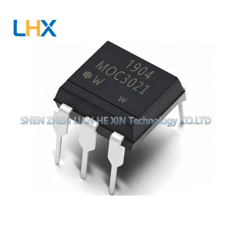 100/500pcs MOC3021 DIP-6 Optocoupler 3021 Photocoupler in stock