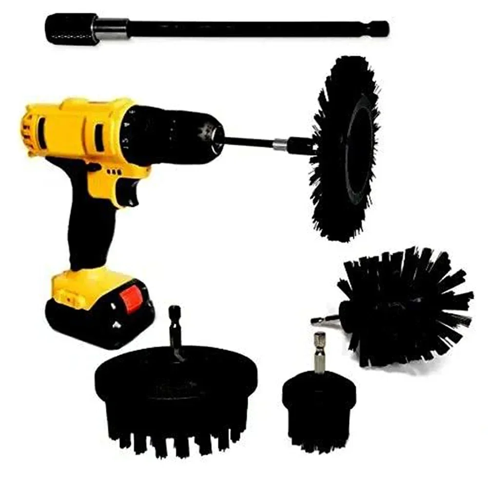 Kit per la pulizia del barbecue spazzola per griglia senza filo e sicura da usare con un trapano Cordless o Cord Home strumenti per barbecue fai da te accessori utensile elettrico
