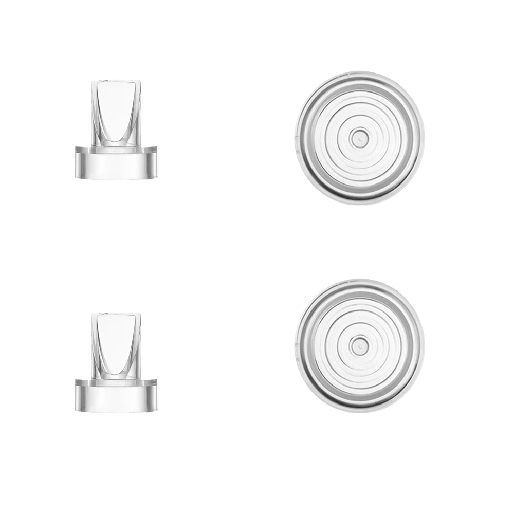 Silicone Duckbill Valve and Diaphragm,Compatible with S12/S9/S13/S15 Wearable Breast Pump Accessories, Replacement Spare Parts