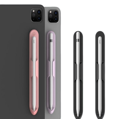Apple Pencil Pro 또는 1 또는 2 Gen 및 Samsung Galaxy Tab S6 Lite S7 FE S8 S9 S10 태블릿 스타일러스 펜 슬롯 실리콘 용 연필 홀더