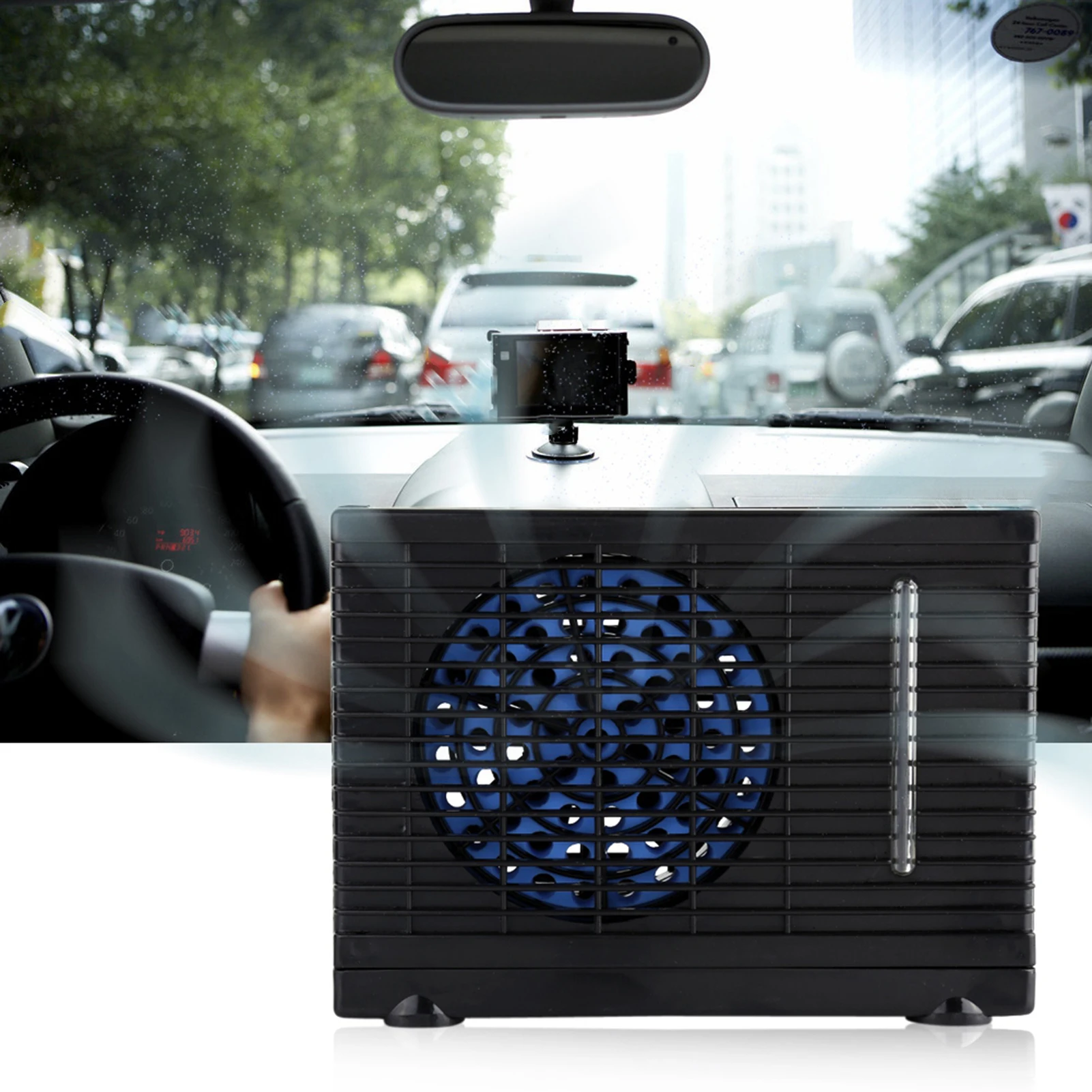 

Car Cooling Fan Portable 12V Car Cooling Fan 2 Speed Adjustable Mini Fan for Home Desktop