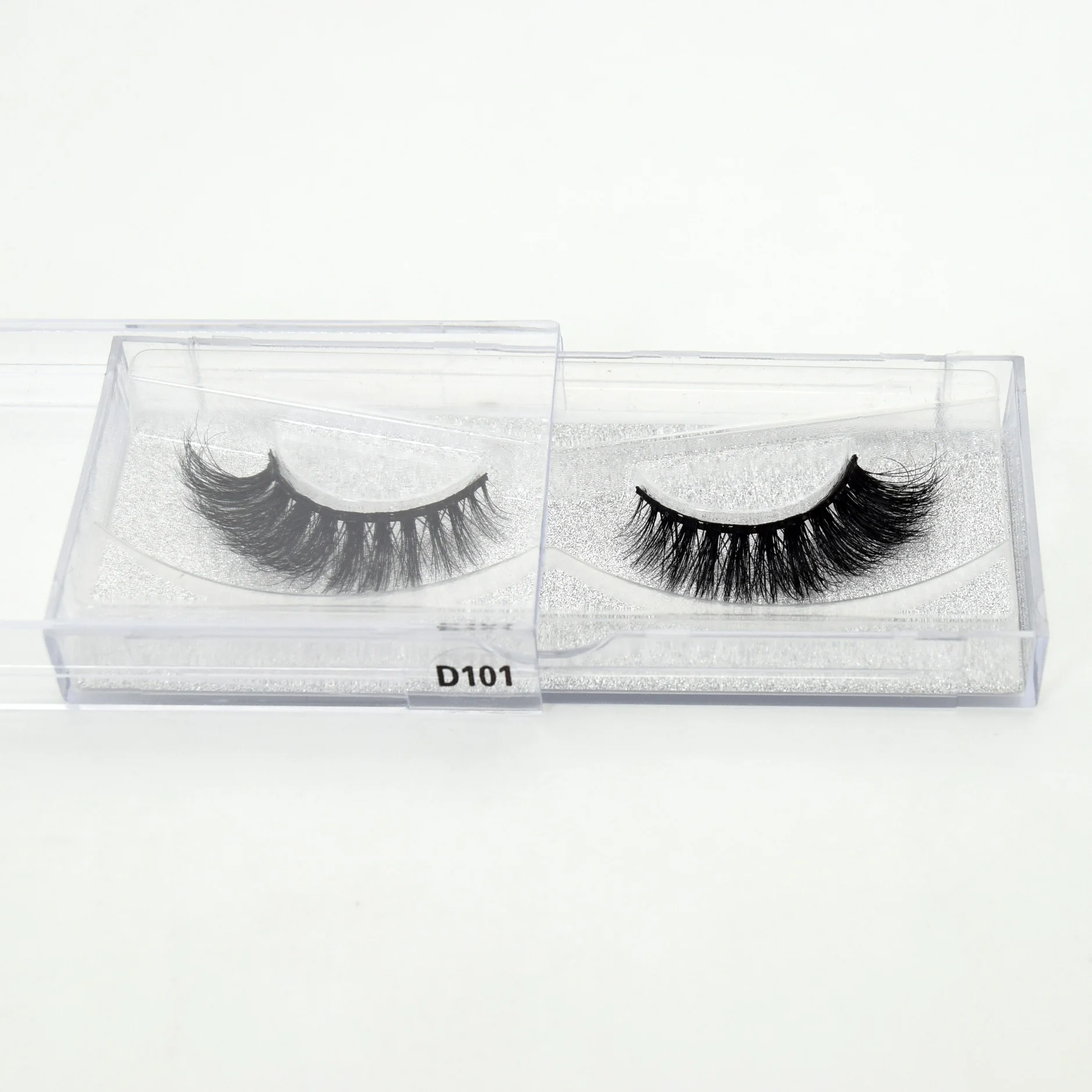 Visofree Eyelashes 3D Mink Lashes natural handmade lashes long soft false eyelashes High Volume Cruelty Free Mink lashes D101