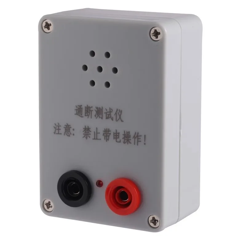 

On-off test buzzer 9V with battery test line conduction multimeter measurement wire circuit detection wire inspector