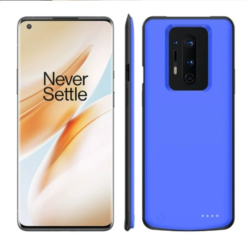 10000mAh for Oneplus 8/8Pro 8T Battery Case Silm External Battery Charger Case with Back Battery Powe Cover
