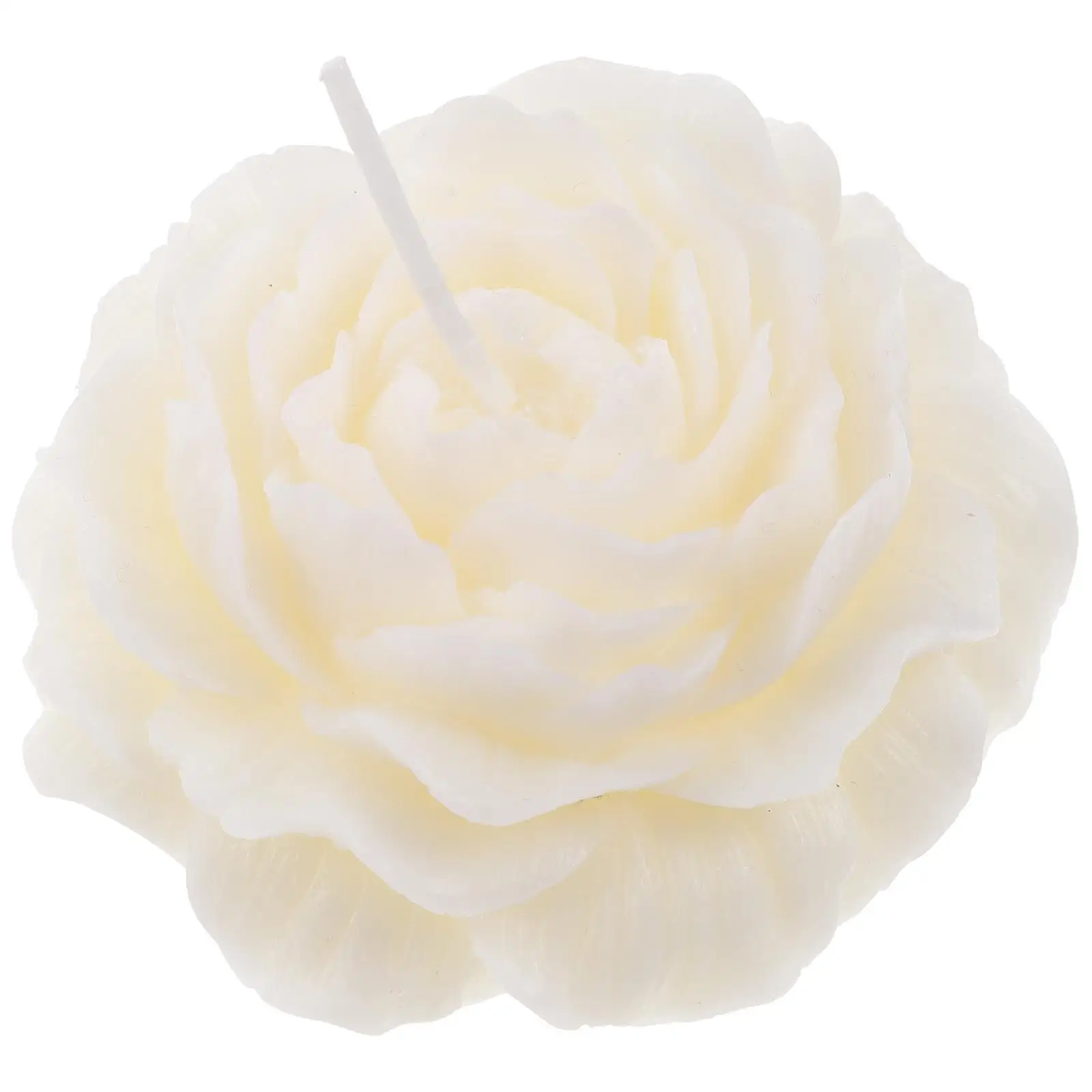 Peony Flower Candle Meditation Party Candles Scented Desktop Shaped Aroma Decors Aromatherapy