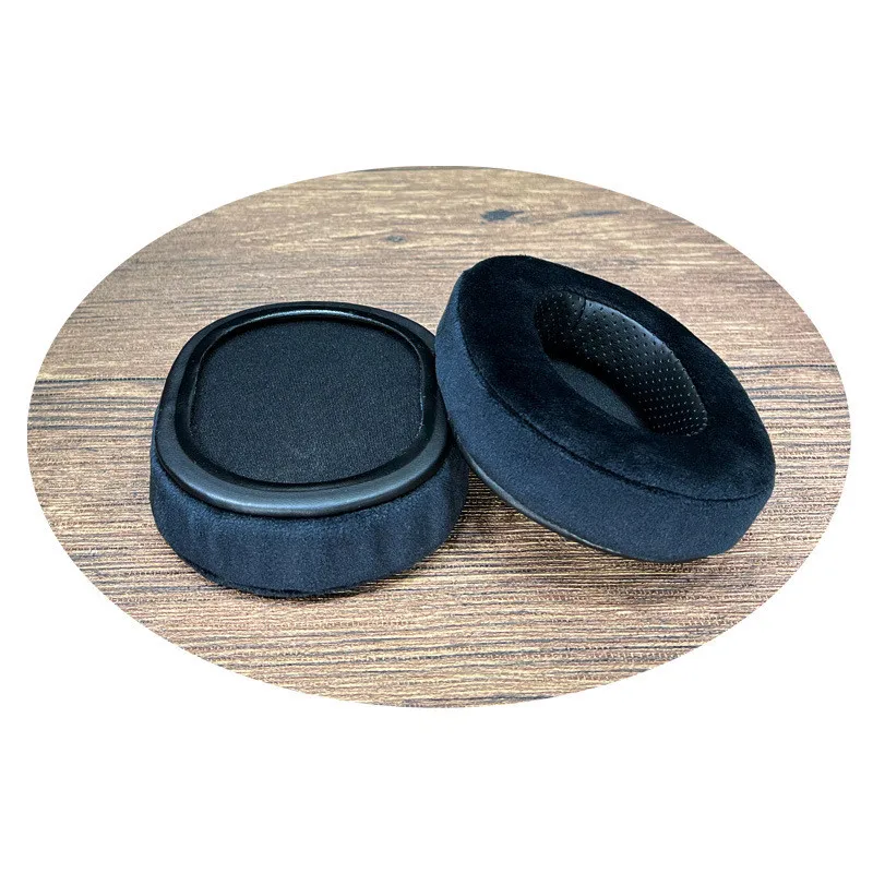 Kain Beludru Bantalan Telinga Oval 110X90MM 90X70MM 100X80MM untuk AKG untuk HifiMan untuk ATH untuk Philips atau ATH M50X HyperX Bantalan Headphone
