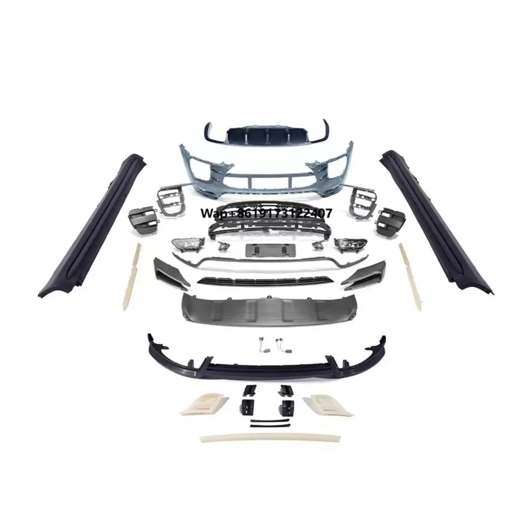 

body kit for to Turbo body kit TKT small kit 2014-2017 front bumper grille front lip rear diffuser side skirts