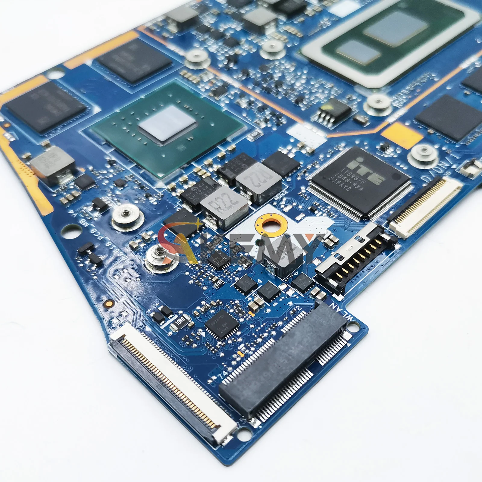 UX431FN Motherboard Laptop untuk ASUS ZenBook UX431FN X431F S431F S4500F UX431F U4500F Mainboard dengan CPU I3 I5 I7 Tes 100% OK