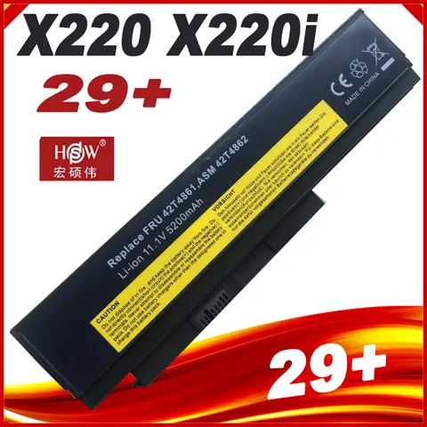 IBM LENOVO ThinkPad X220 X220I X220S 시리즈용 새 배터리 0A36281 42T4861 42T4862 0A36282 0A36283
