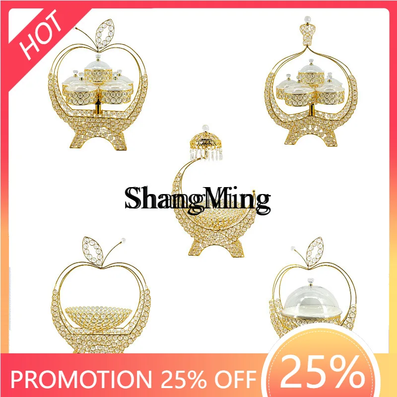 

Изысканная кованая корзина для фруктов ZYY, креативная одноярусная переносная тарелка для конфет, домашний декор ручной работы