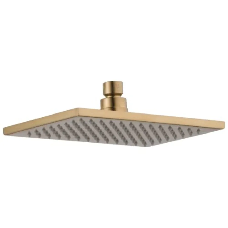

Vero Showerhead for modern bathrooms, brass with Lumicoat Champagne Bronze finish, corrosion-resistant and scratch-proof surfac