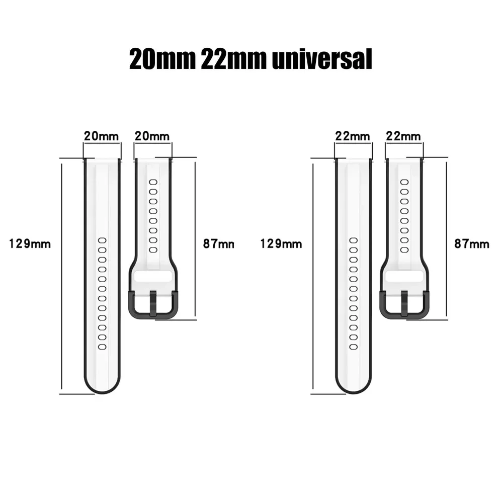 Силиконовый ремешок 20 мм 22 мм для Huawei Watch GT4 GT 4 46 мм, спортивный ремешок GT 3 GT2 Pro 42 мм, сменный браслет, аксессуары, браслеты