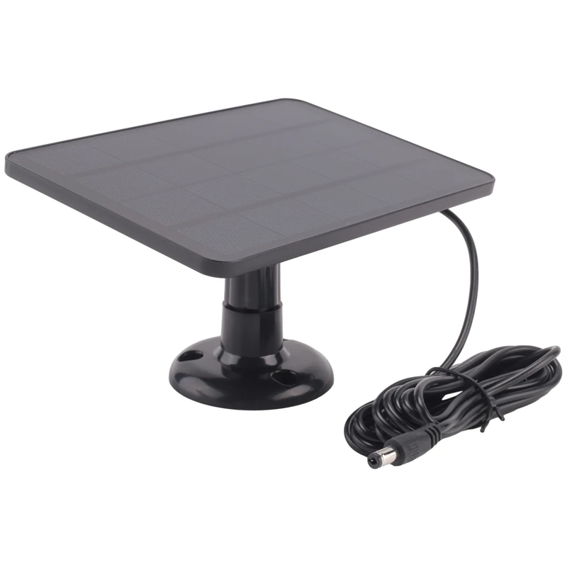 Panel Solar de 1 pieza para cámara de anillo, Panel Solar de cámara de anillo para foco de anillo, batería de leva para Panel Solar de anillo de 6W