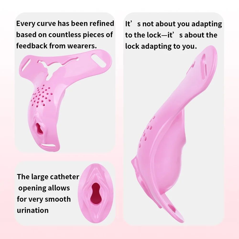 Sissy Chastity Cage Male Wearable Chastity Panty Device Cock Cage Lock Abstinence Adult Sex Toys for Men Gay Penis Bondage view 5