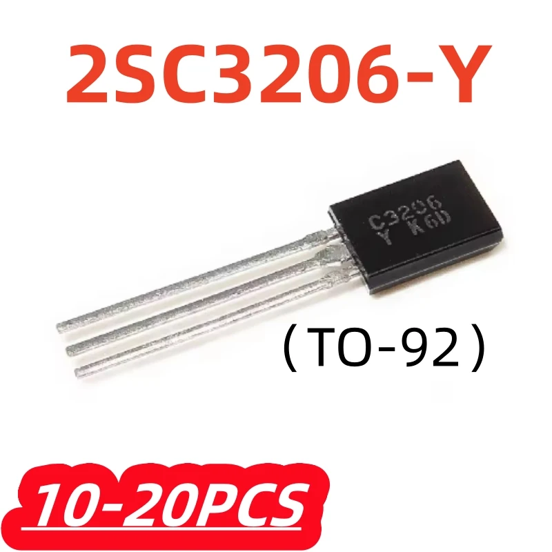10-20Pcs/lot 100% New 2SC3206-Y C3206 2SC3206 TO-92 original Chipset